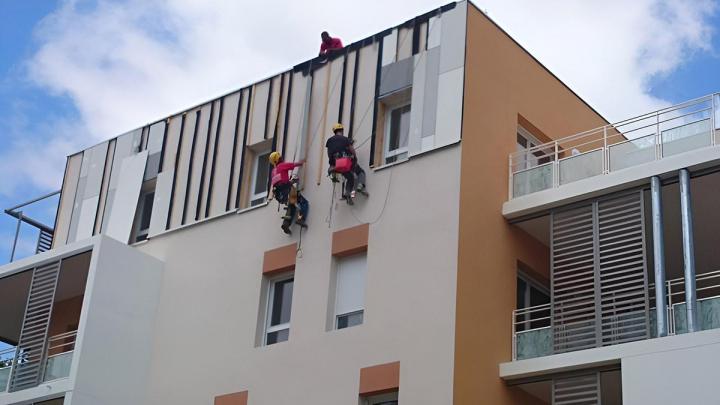 Mise en sécurité sur cordes Angers