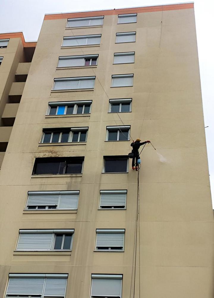 Nettoyage façade Angers