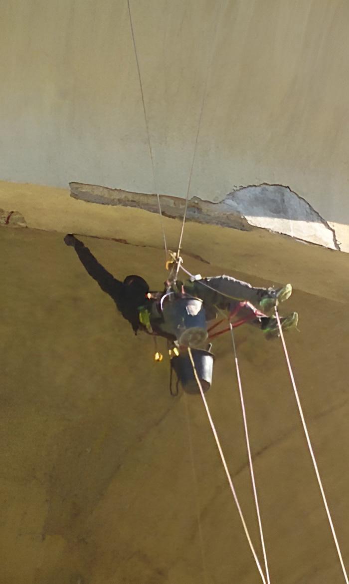 Rénovation château d'eau de La Rochelle